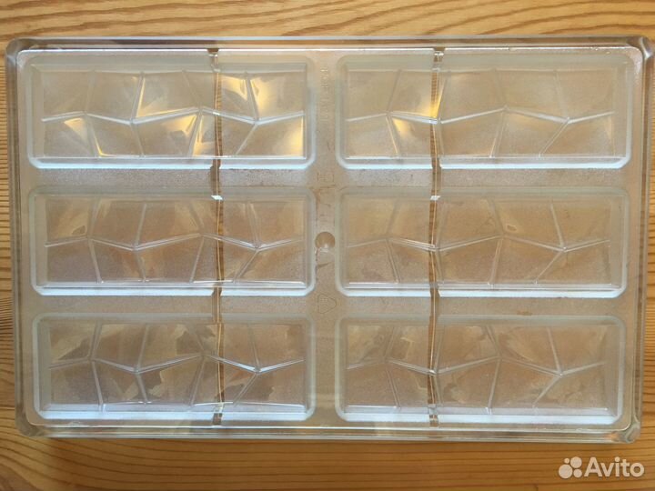 Форма поликарбонатная плитки шоколада