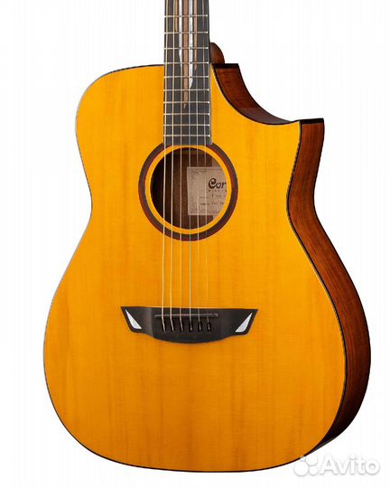 Электроакустическая гитара Cort Luxe-wcase-NAT