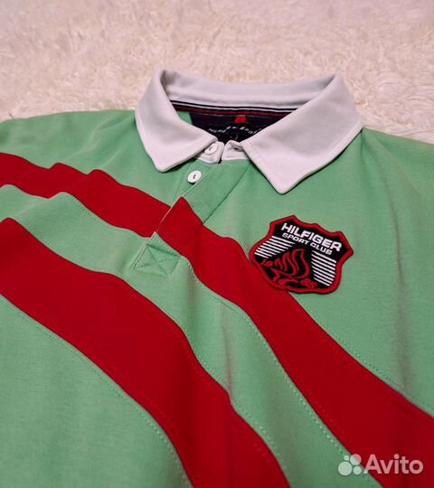 Винтажное поло Tommy hilfiger