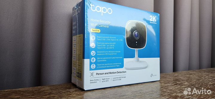 Цветная 2k IP-камера WI-fi TP-link Tapo C110