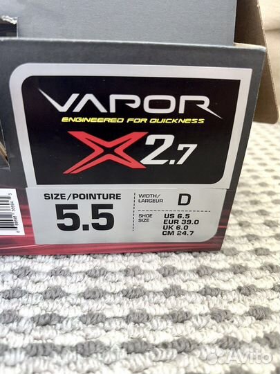 Хоккейные коньки bauer vapor 2,7x