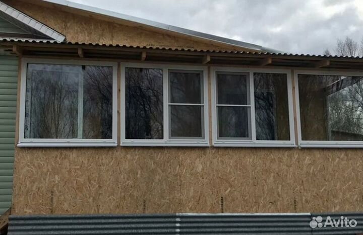 Остекление домов и коттеджей