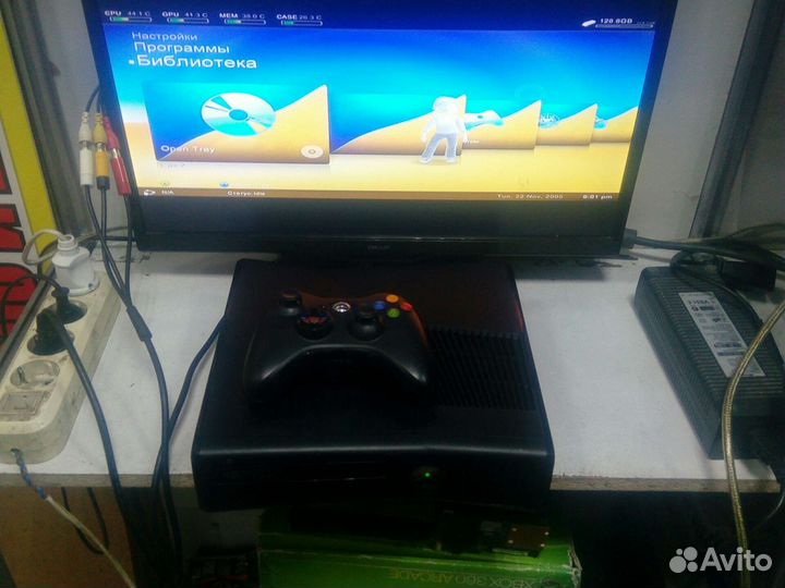 Xbox 360 слим прошитый