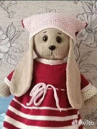 Зайка Тильда вязанная