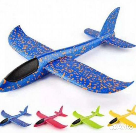 Самолёт планер 48см новый