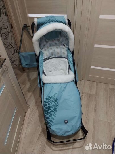 Коляска санки