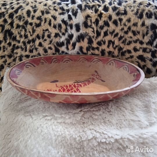 Вазочка деревянная 