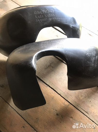 Подкрылки ваз kalina 2