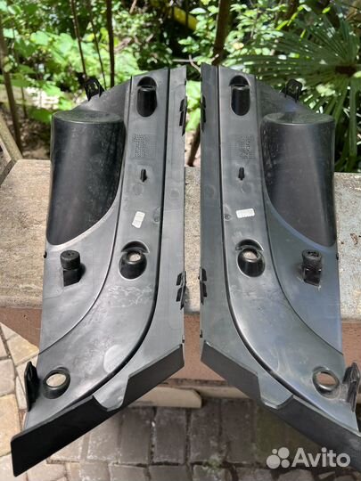 Вкладыши на бампер лада веста