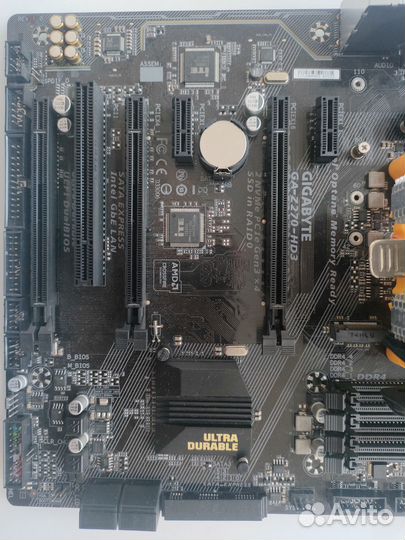 Материнская плата ga-z270-hd3 с i5 6600k