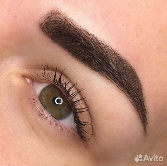 Перманентный макияж татуаж бровей и губ