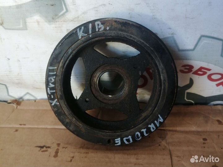 Шкив коленвала MR20DE Nissan X Trail, 2.0