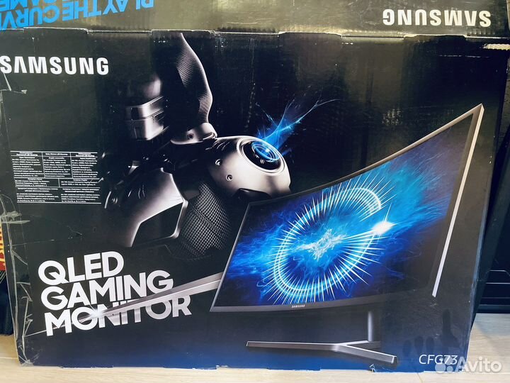 Монитор ЖК Samsung модель c27fg73fqi