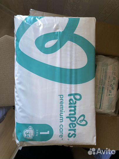 Памперсы детские размер 1 Pampers