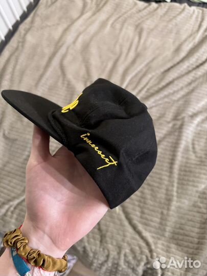 Rhude Logo Black-Yellow кепка оригинал