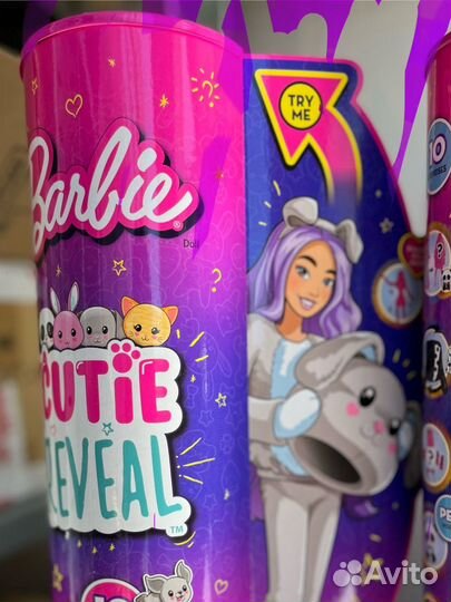 Barbie серия Cutie Reveal Милашки проявляшки