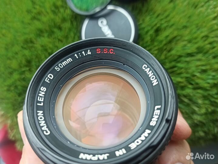Canon FD SSC 50mm f1,4 светлый и шикарный