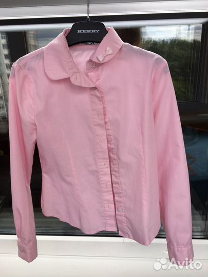 Блузка школьная розовая SkyLake рост 128-134