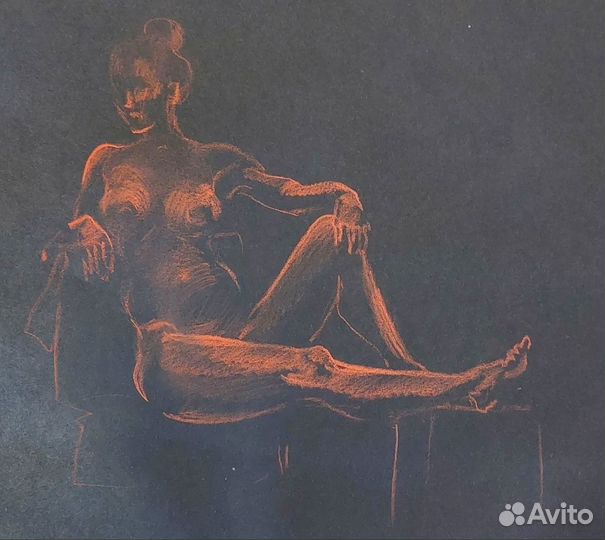 Картина обнаженная наброски ню
