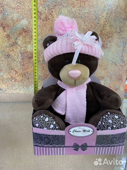 Мишка Тедди, бегемот рокер, корзинки мишки