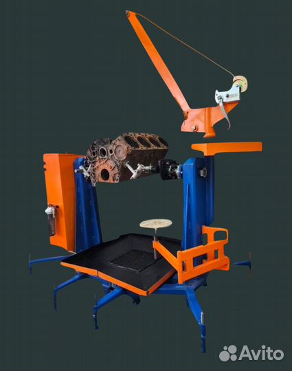 Кантователь двигателя