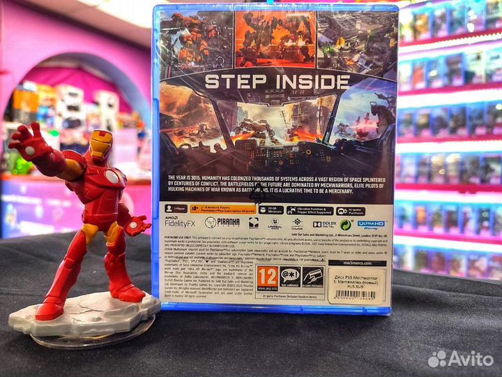 Диск PS5 Mechwarrior 5: Mercenaries (Новый) Rus