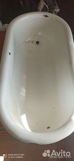 Ванна эмалированная детская