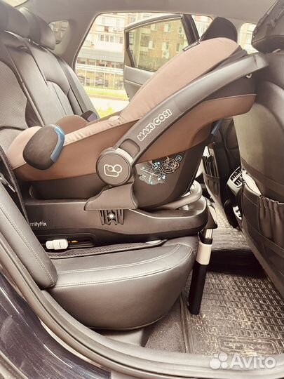 Автолюлька/автокресло maxi cosi с базой