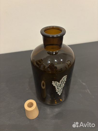 Вазочка колба с пробкой