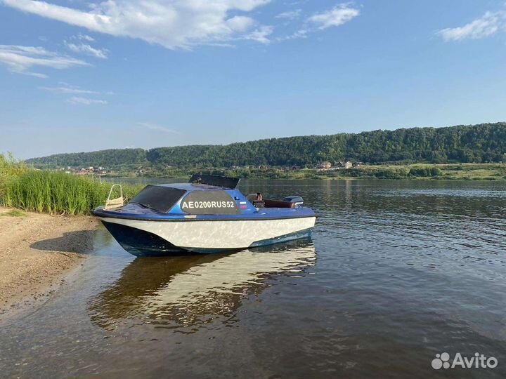 Катер ладога 2 с мотором Меркури 60 4х тактный