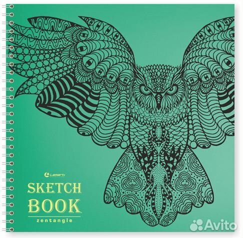 Скетчбук 50 листов А5 формат сова (арт. 201739)