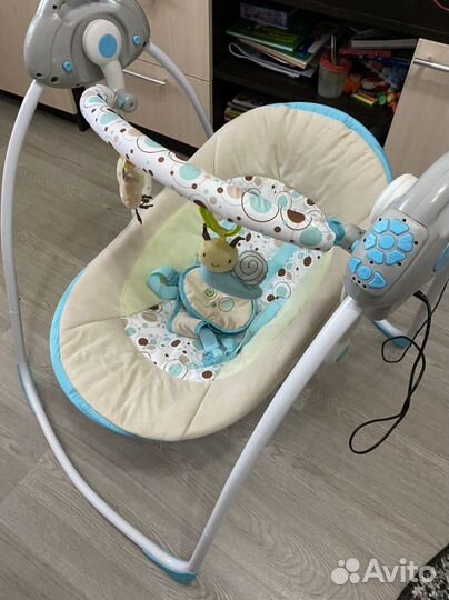 Детские электронные качели