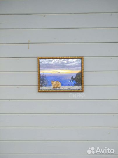 Море картина пейзаж Л.и.Я