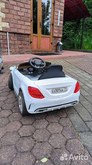 Детский электромобиль mercedes бу