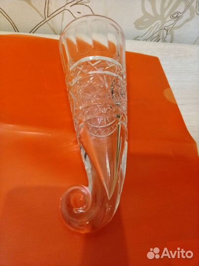 Рог изобилия хрустальный СССР