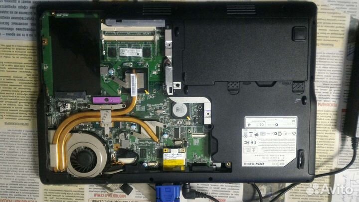 Ноутбук MSI CX-500, IBM X60, нетбуки и др