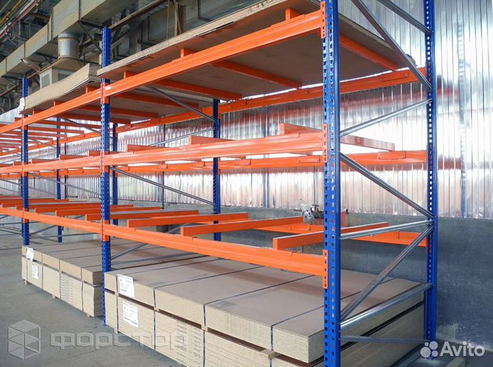 Стеллажи паллетные