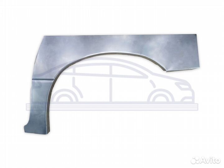 Кузовные арки Chrysler Voyager III 5дв с двумя отк