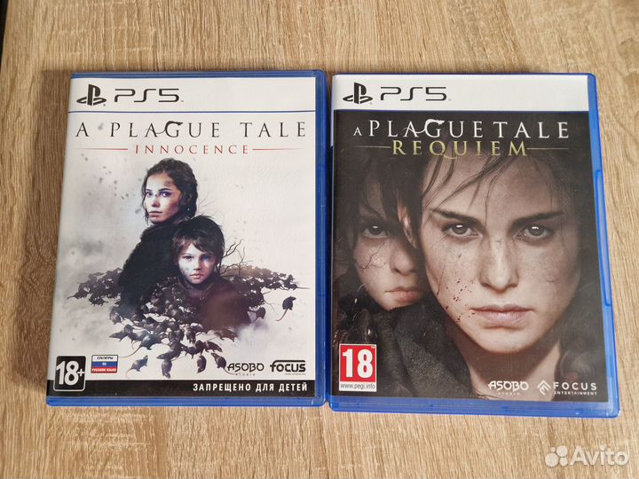 A Plague tale Requiem; A Plague Tale: Innocence ps