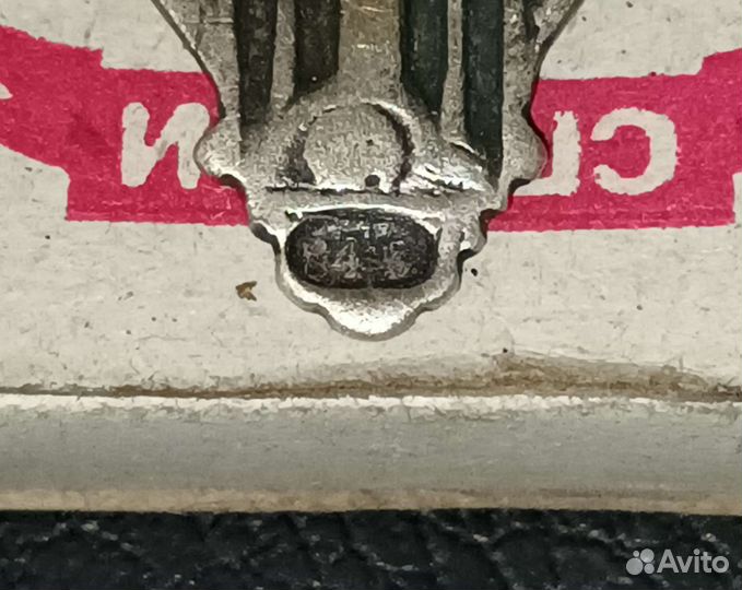 Крест серебро 84пр