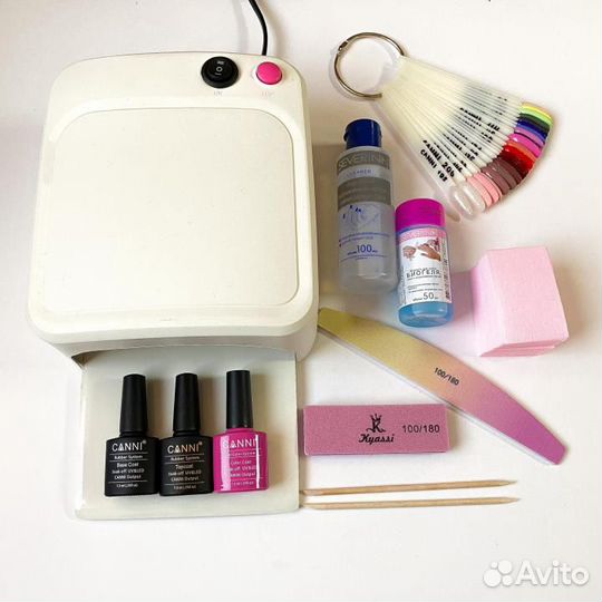 Набор для маникюра с гель лаками