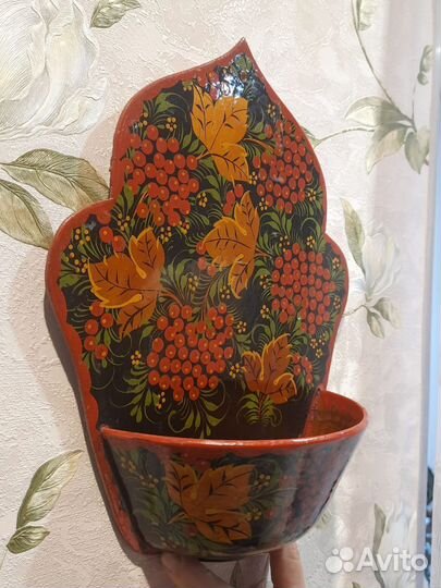 Салфетница хохлома