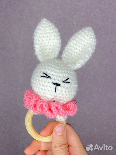 Погремушка зайчик