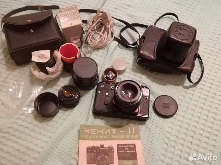 Пленочный фотоаппарат зенит 11