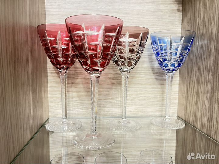 Хрустальные бокалы ГДР