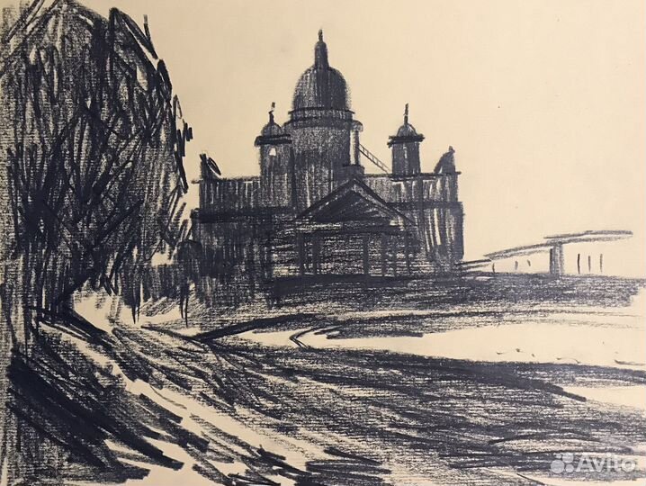 Графические зарисовки. Петербург