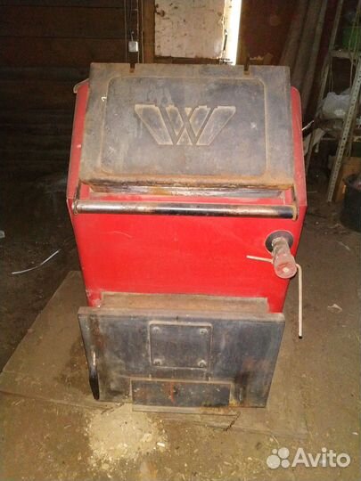 Твердотопливный котел длительного горения