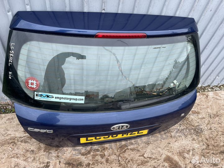 Kia ceed хэтчбек крышка багажника