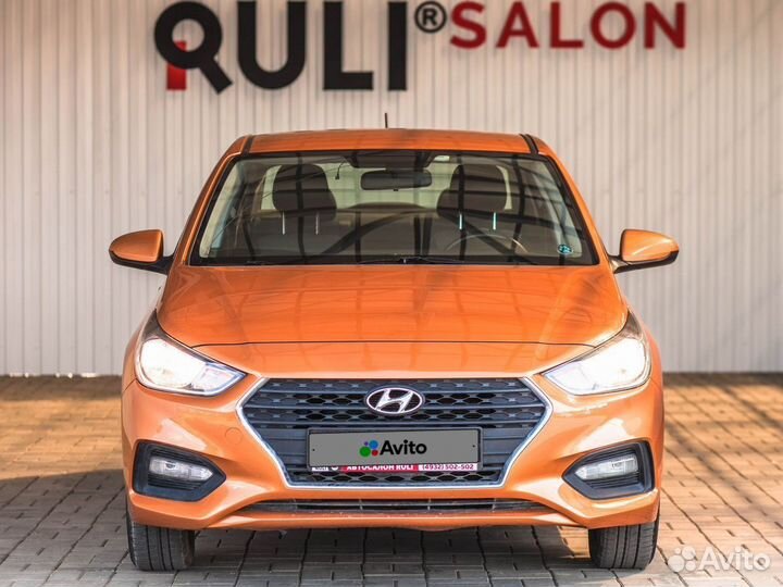 Hyundai Solaris 1.6 AT, 2018, 65 418 км