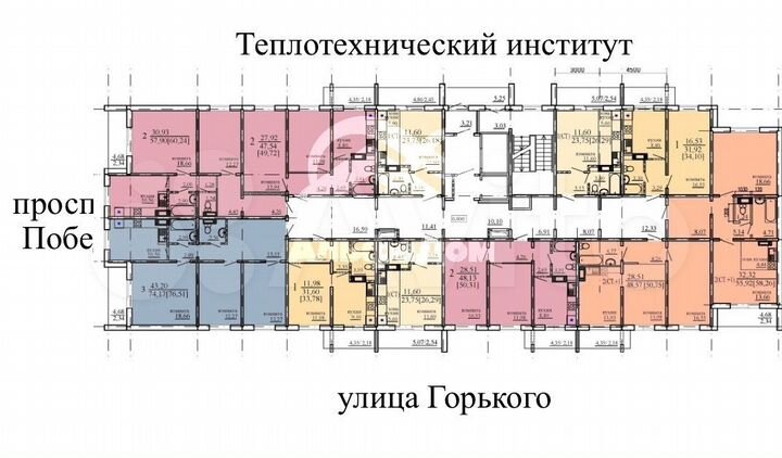 Квартира-студия, 51 м², 12/18 эт.